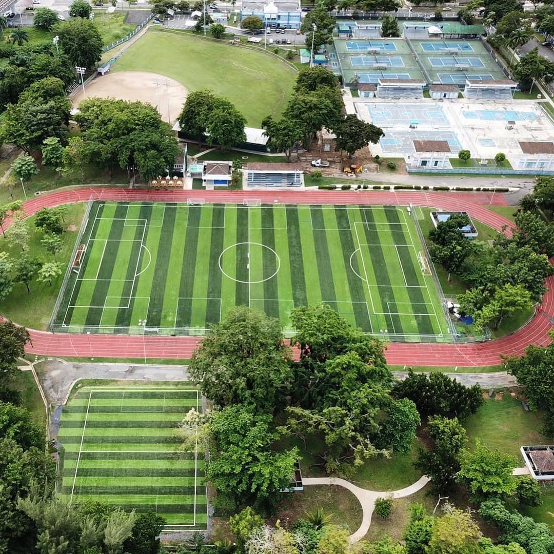 Aerial view of Complejo Deportivo de Torrimar